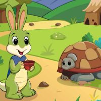 The Tortoise and the Hare Story in English A Fun Tale for Kids